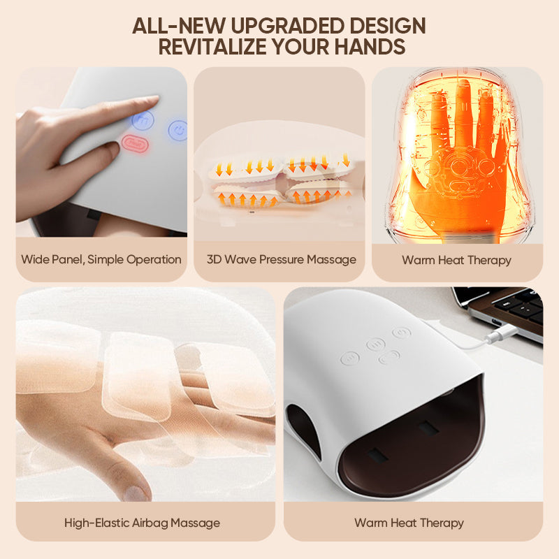 Cordless Hand Massager With Heat