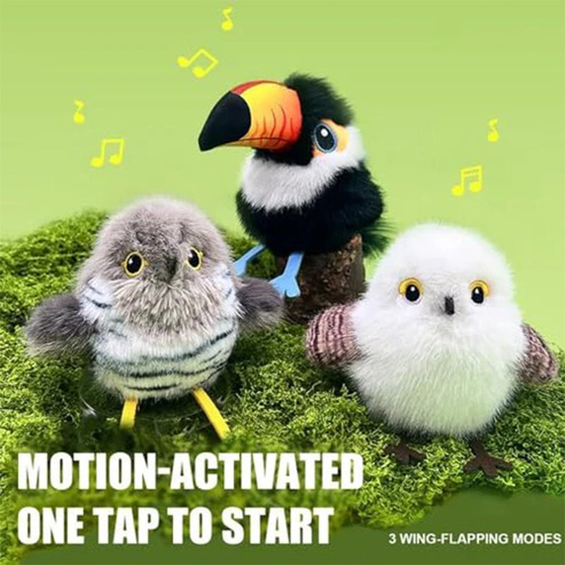 Motion Activated Flapping Bird Toy