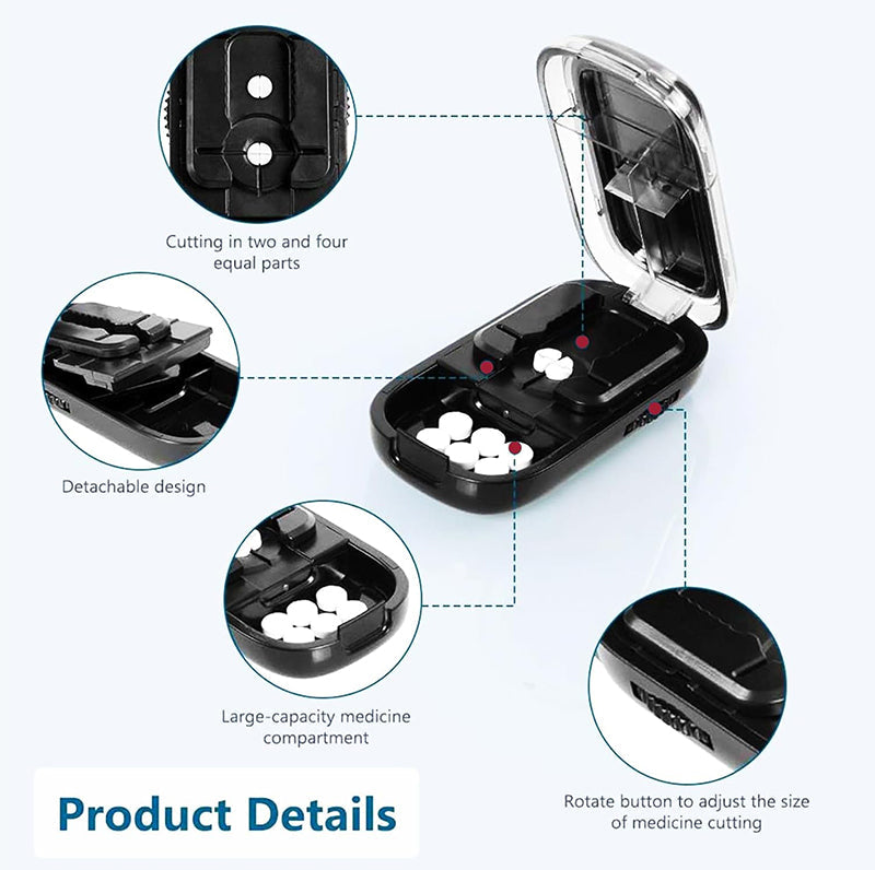 Multi Pill Cutter with Precision Guide