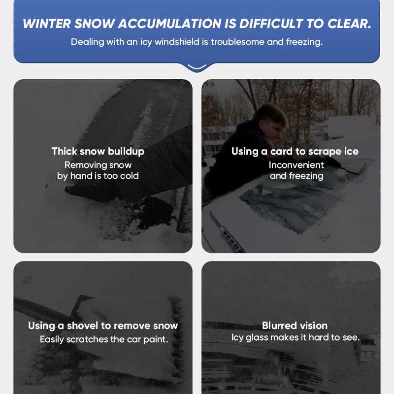 2-in-1 Snow Brush and Ice Scraper