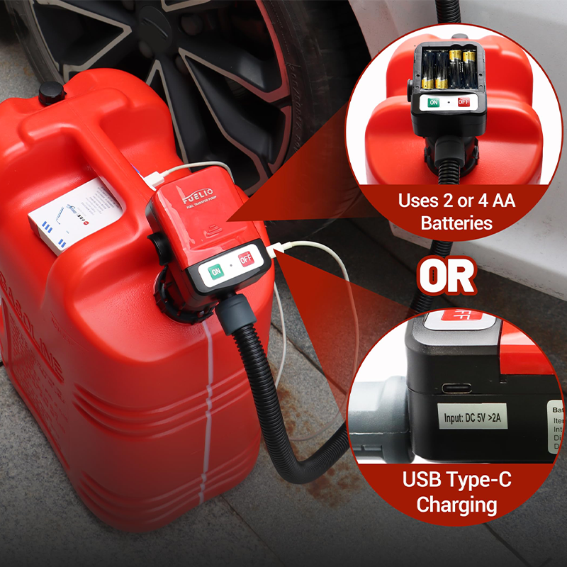 Fuel Transfer Pump Battery Powered