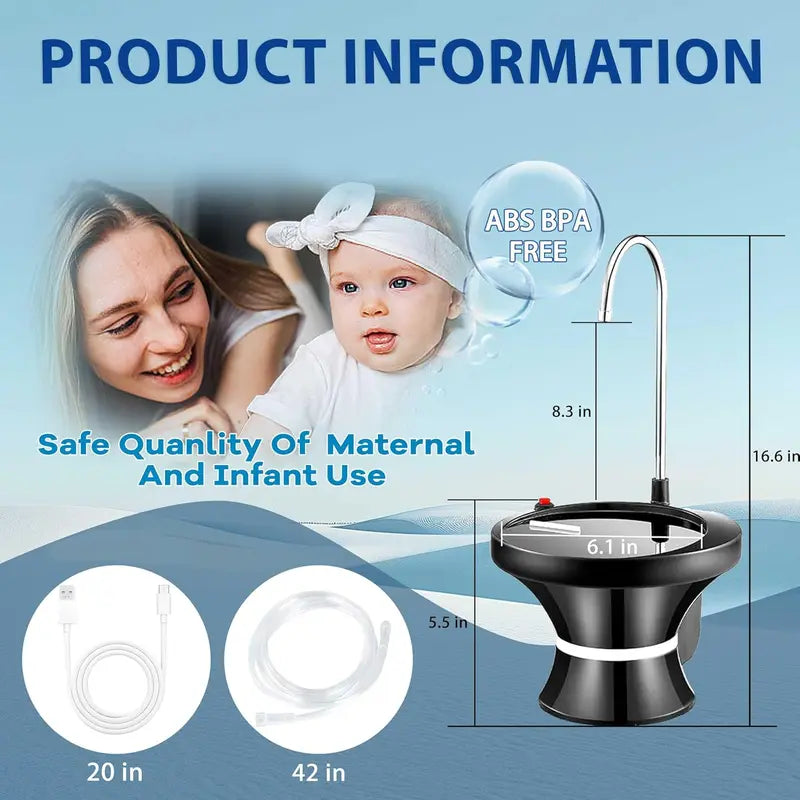 Automatic Electric Water Bottle Pump