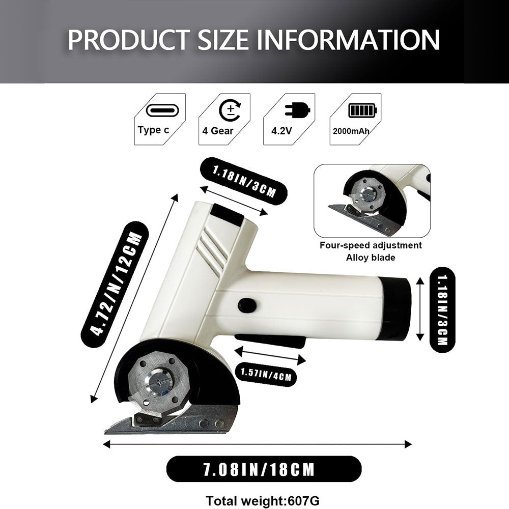 Cordless Electric Cutter With Display