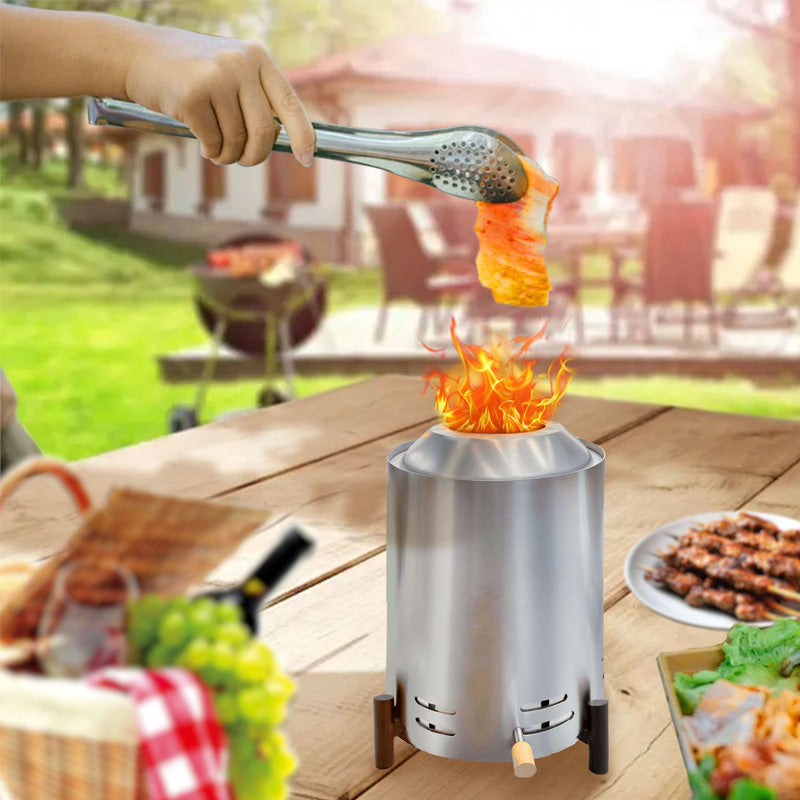 Tabletop Stainless Steel Fire Pit