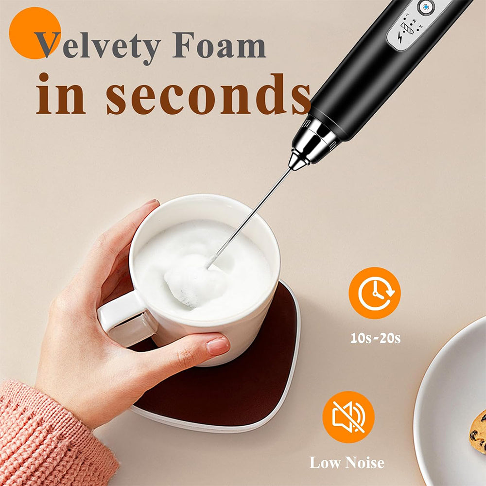 Rechargeable Electric Milk Frother