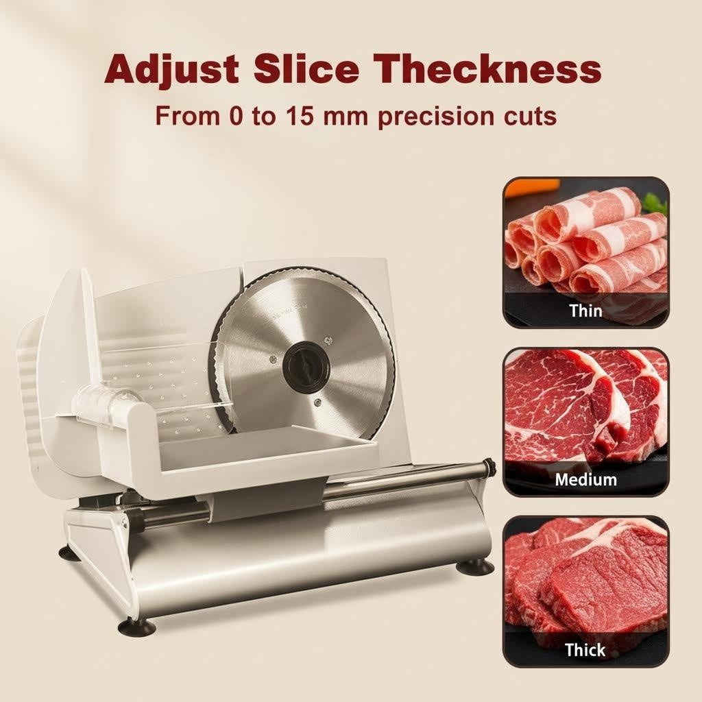 Electric Meat Slicer Machine