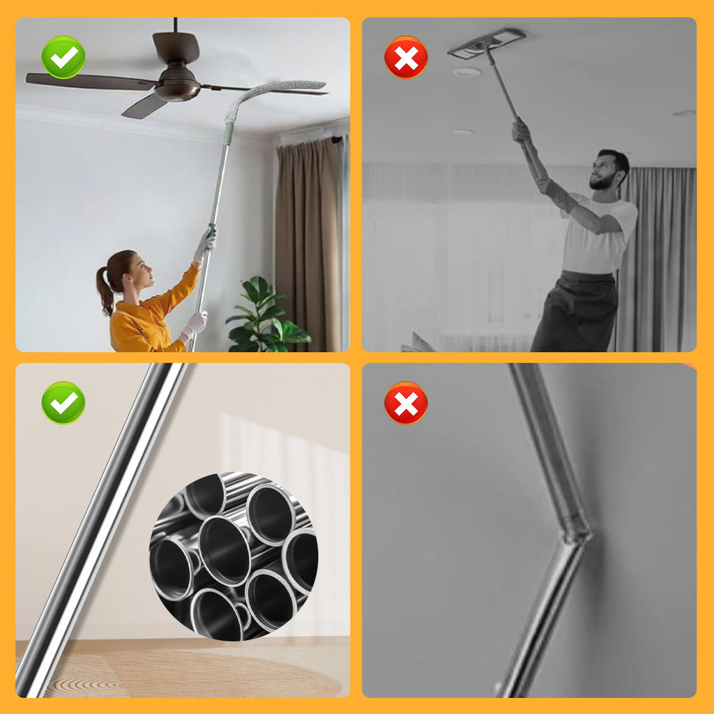 Retractable Gap Dust Cleaning Artifact