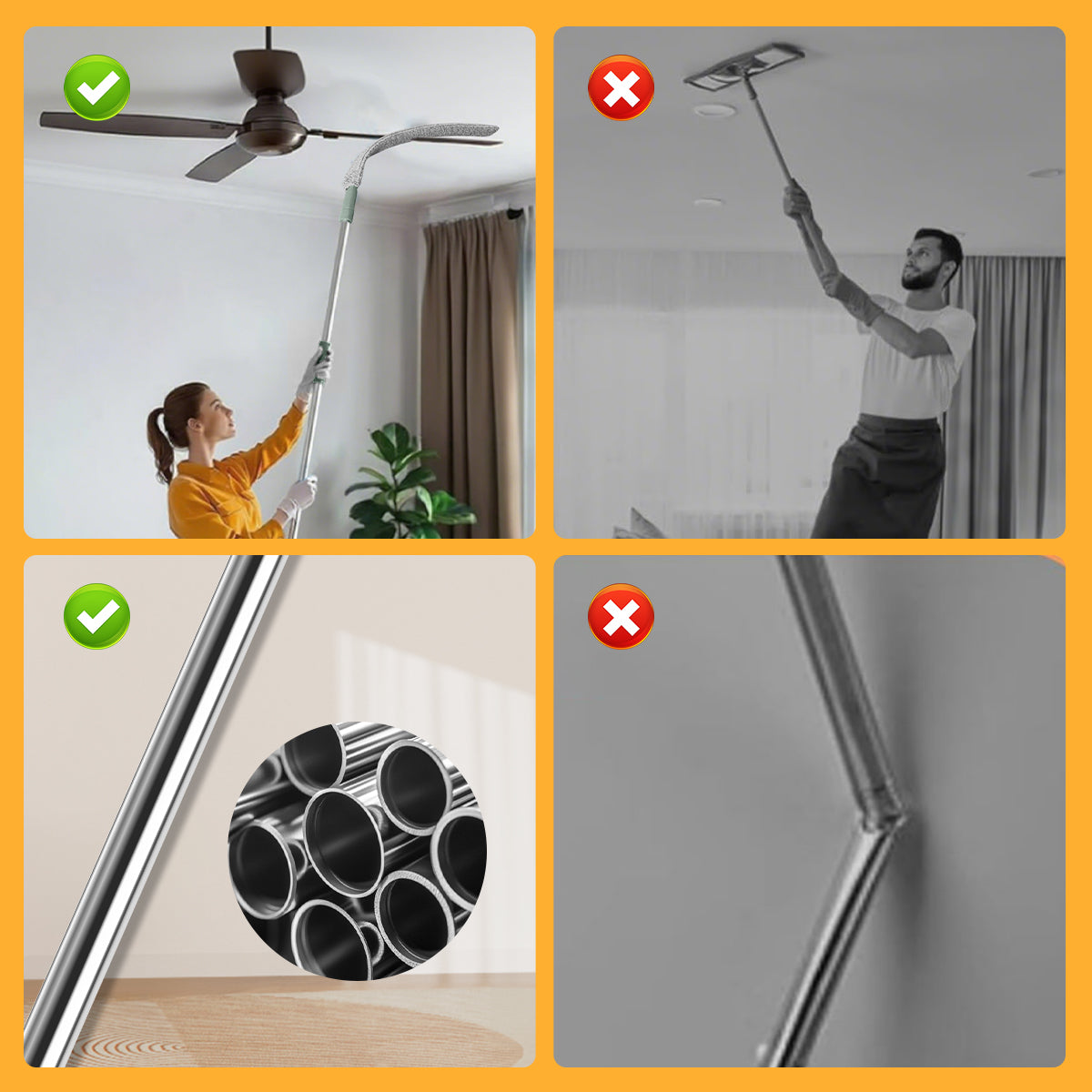 Retractable Gap Dust Cleaning Artifact