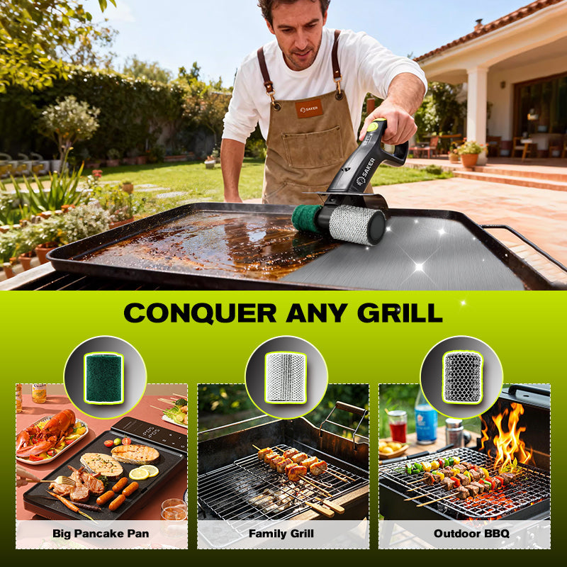 ® Electric Grill Brush for Outdoor Grill