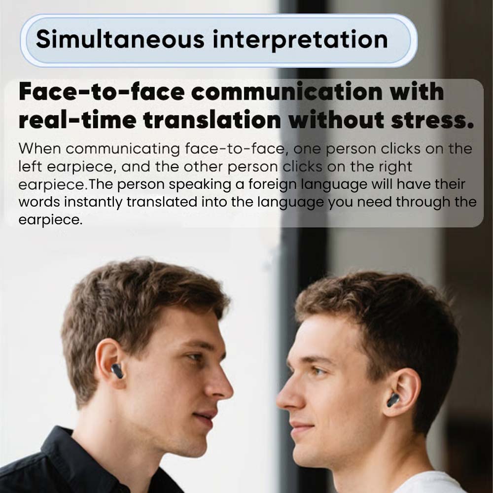 Wireless Translation Earbuds with ANC