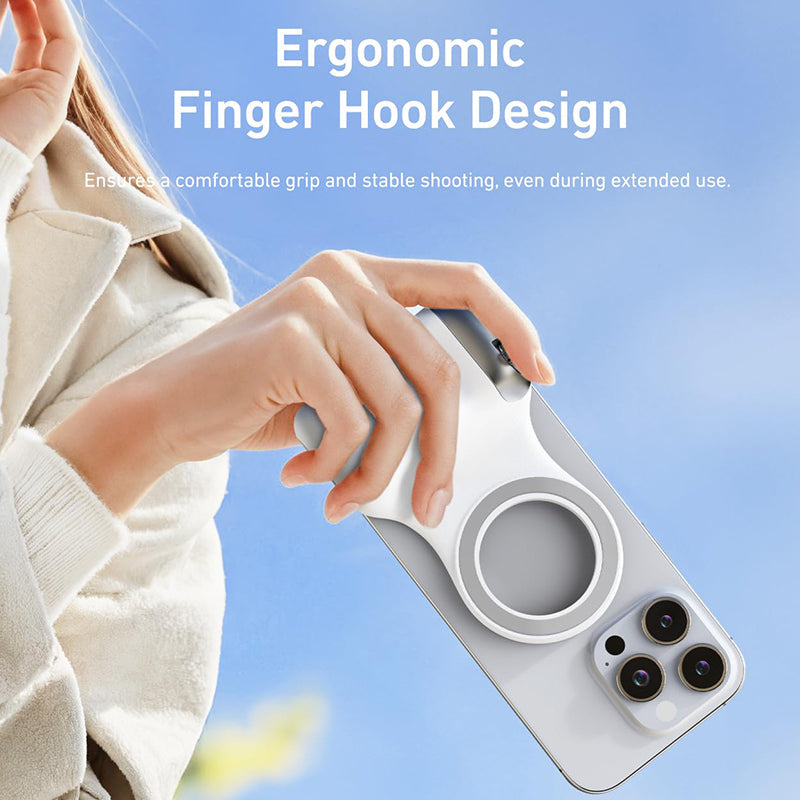 Fun Shot Magnetic Grip & Magnetic Selfie Light