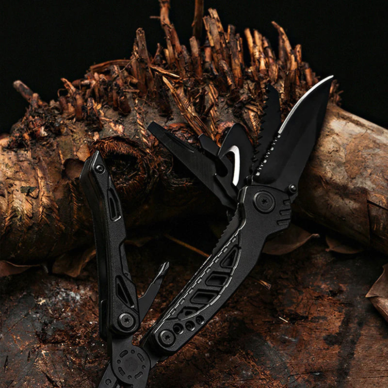 6 in 1 Stainless Steel Pocket Knife Pliers