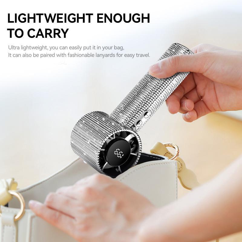 Luxury Rechargeable Handheld Turbo Fan