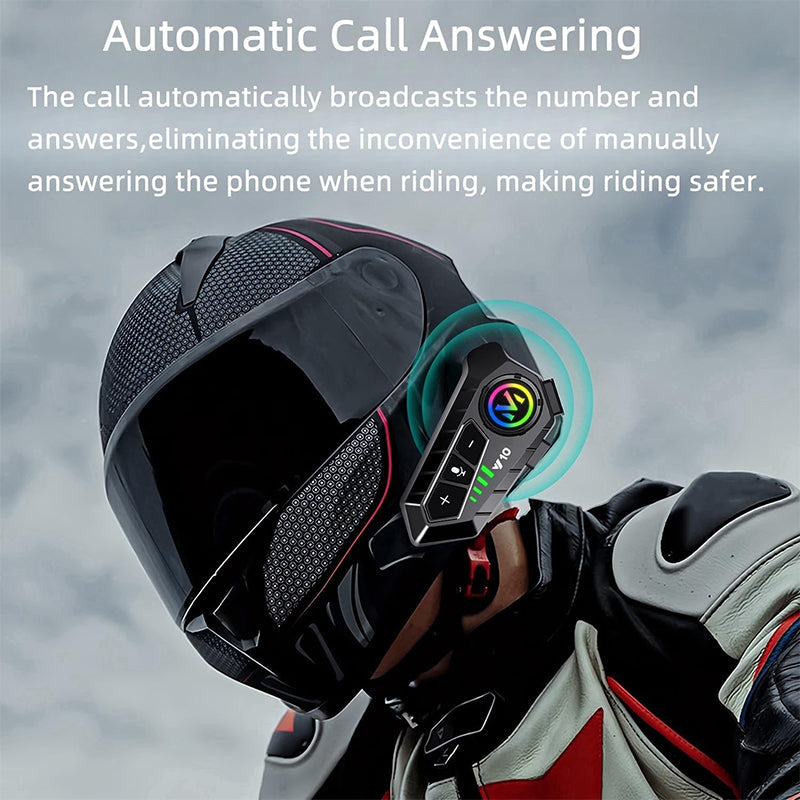 Motorcycle Bluetooth Helmet Headset