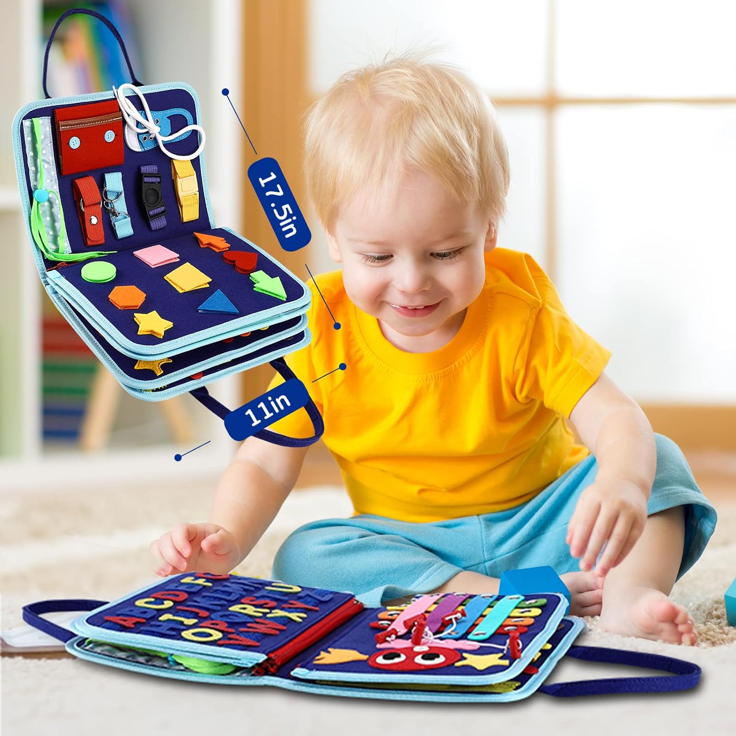 Toddler Montessori Busy Board