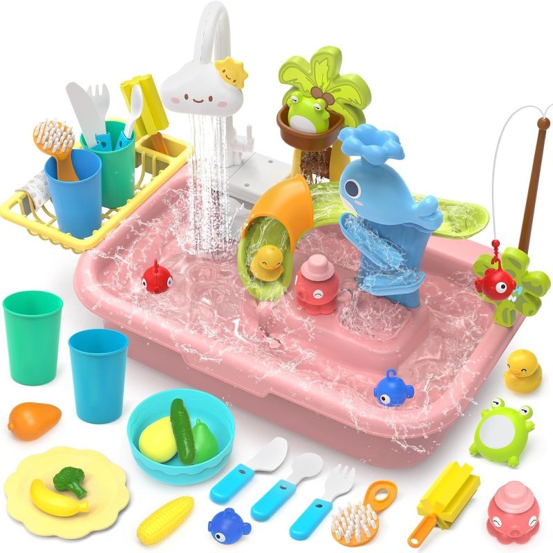 Play Sink With Running Water