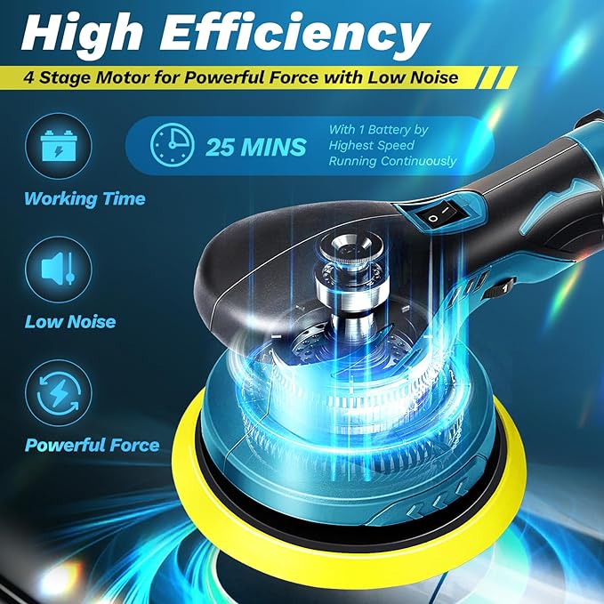 Cordless Car Buffer Polisher