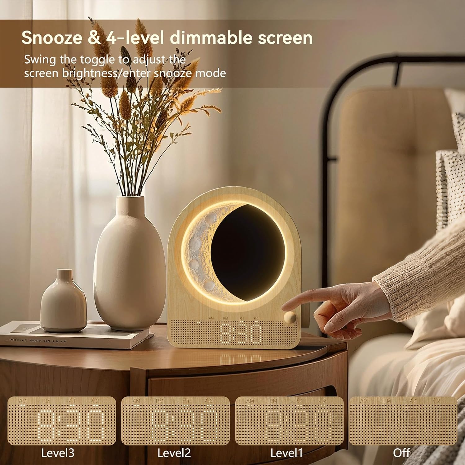 Sunrise Alarm Clock With White Noise
