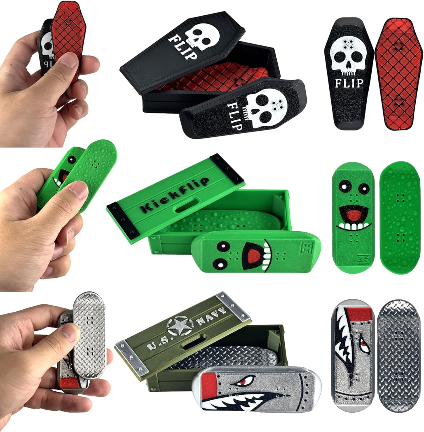 Magnetic Fingerboard Fidget Slider Toy