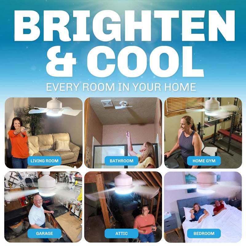 Ceiling Fan Light With Remote Control