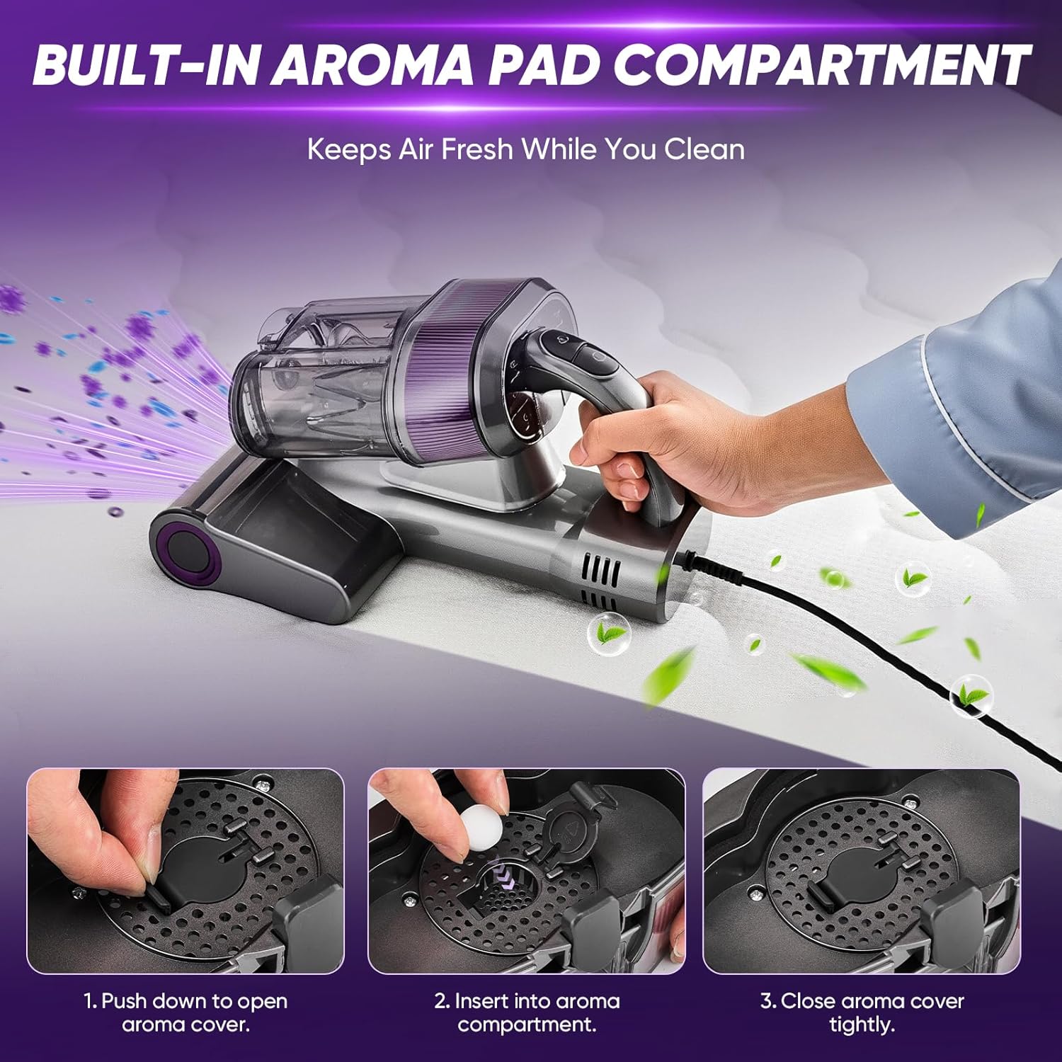 Powerful UV Bed Vacuum Cleaner