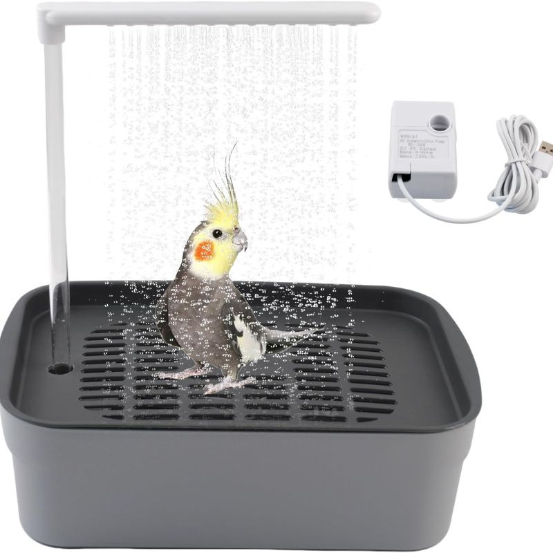 Automatic Bird Bath Fountain Box