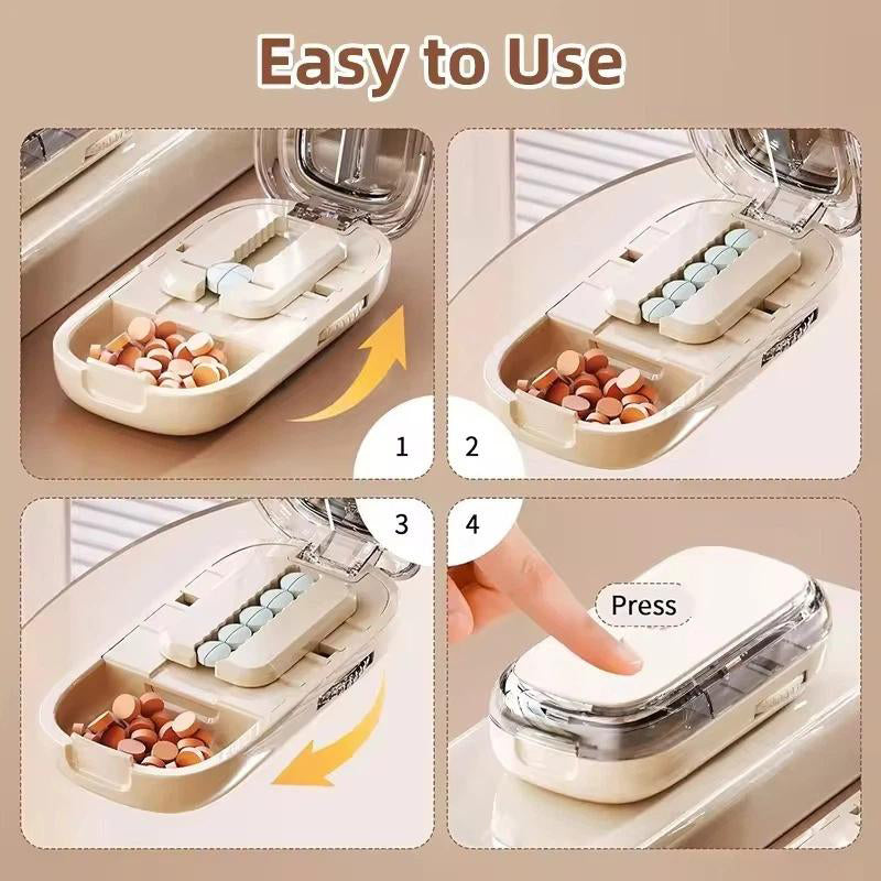Multi Pill Cutter with Precision Guide