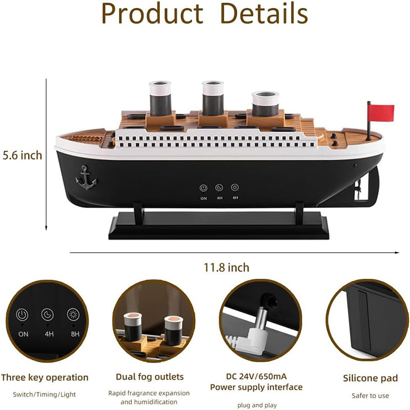 Jellyfish Steam Boat Aroma Diffuser