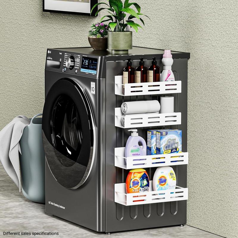Moveable Magnetic Refrigerator Storage Rack