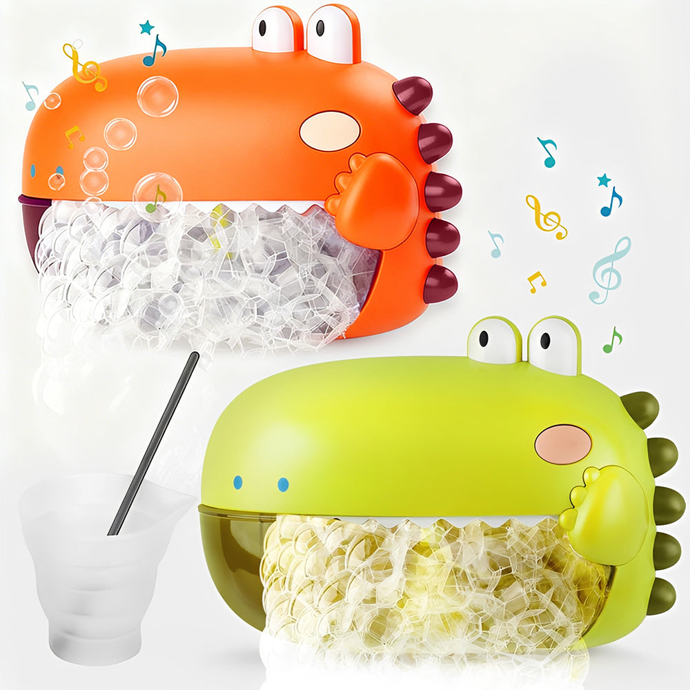 Dinosaur Bath Bubble Machine Toy
