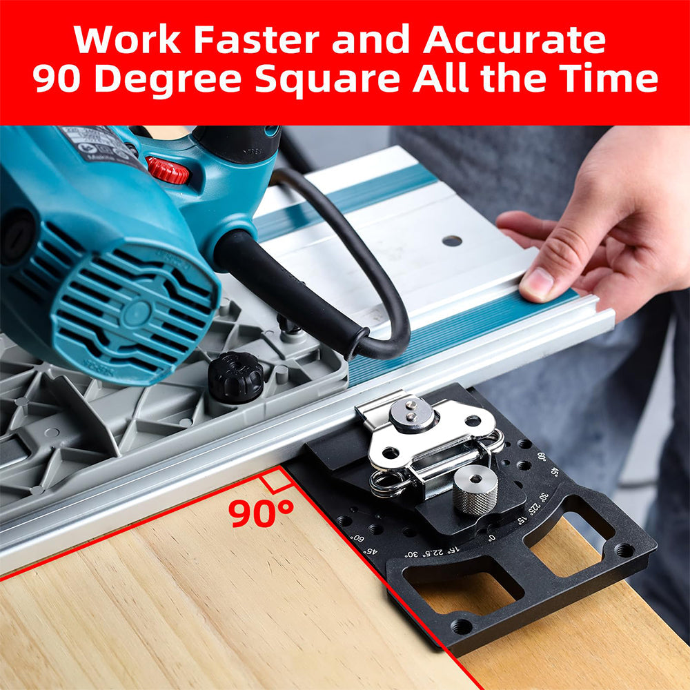 Adjustable Angle Track Saw Guide