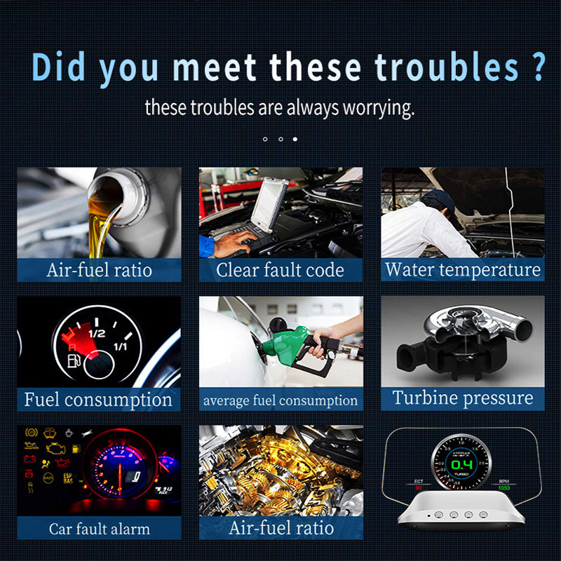 Heads Up Display For Cars