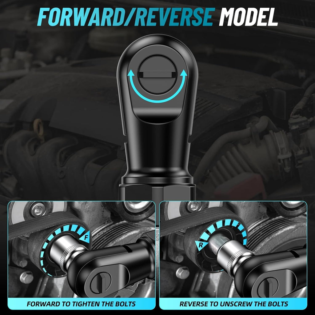 Cordless Electric Ratchet Wrench Set