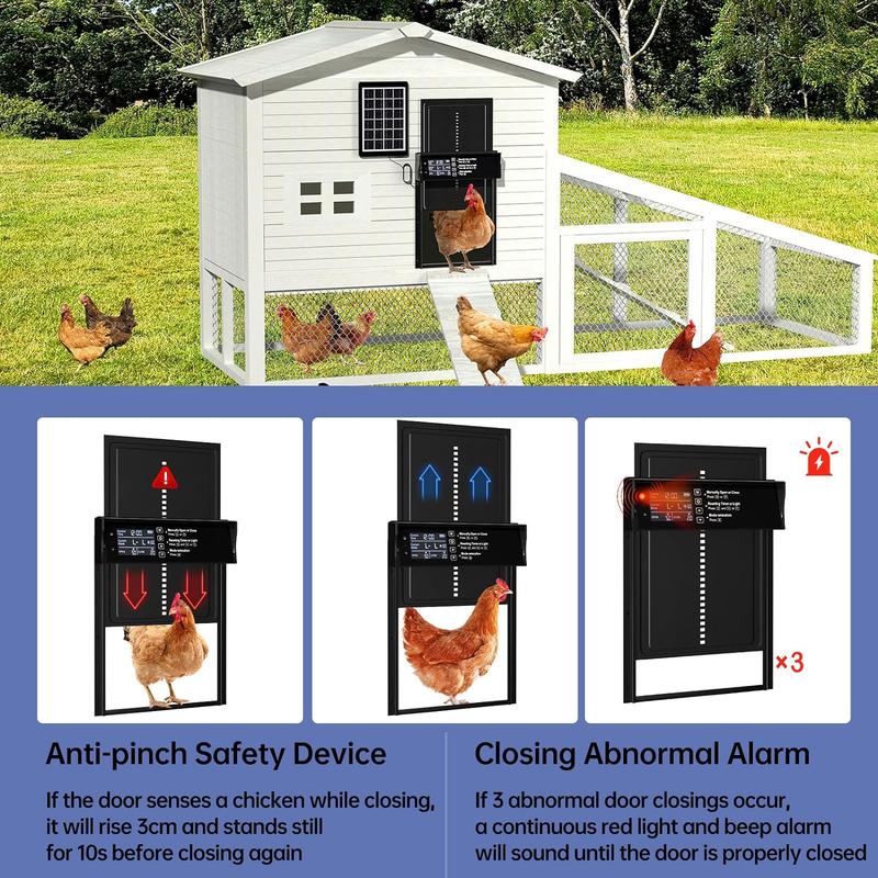 Automatic Chicken Coop Door Solar Powered