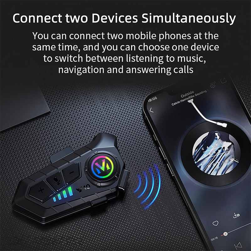 Motorcycle Bluetooth Helmet Headset