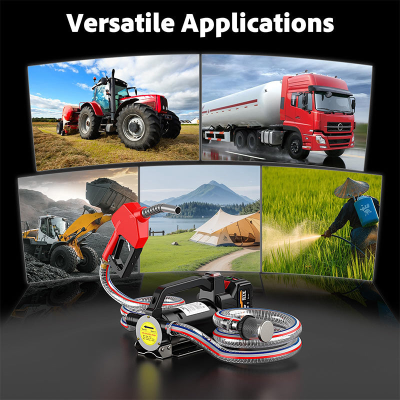Portable Fuel Transfer Pump Battery Powered
