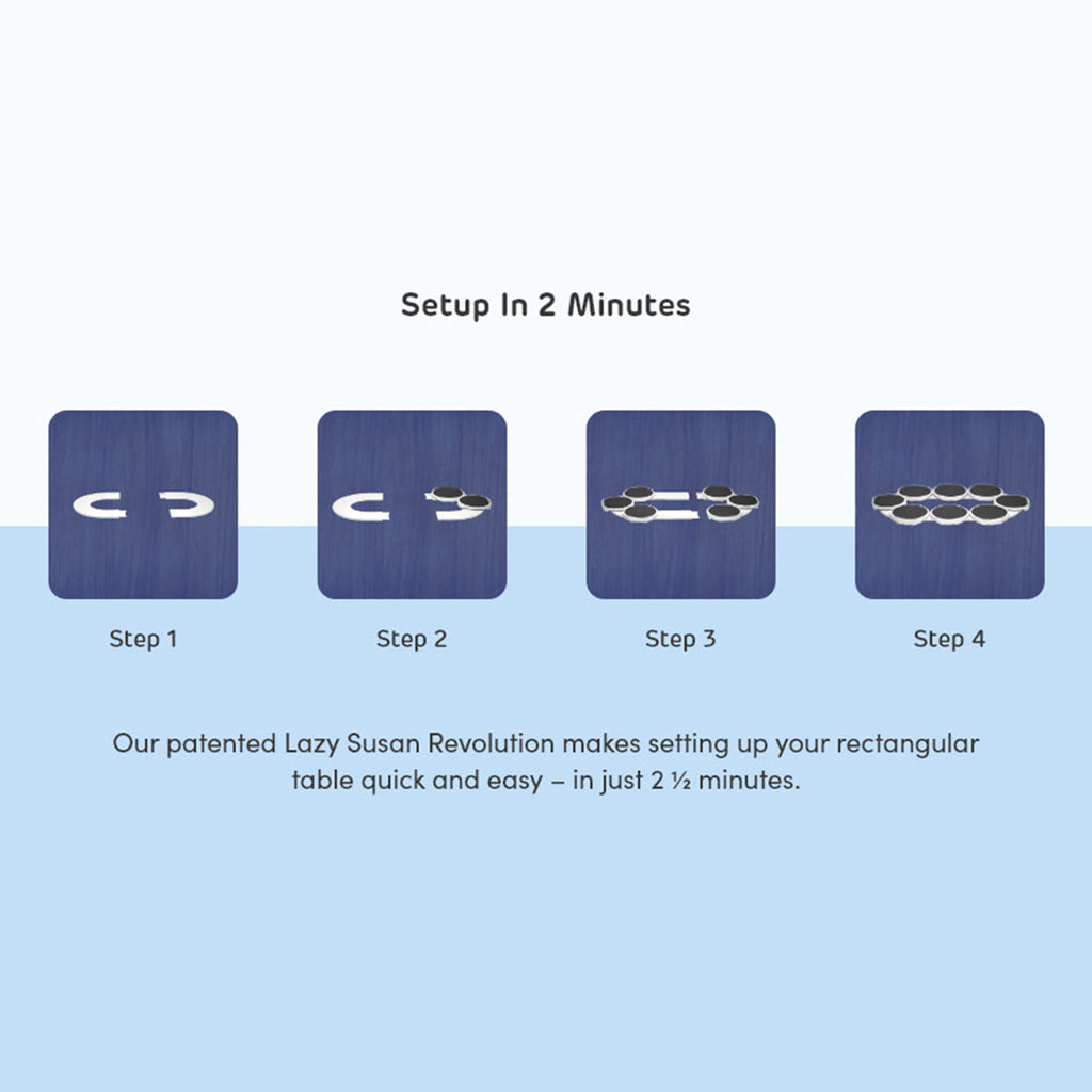 Expandable rotating tray