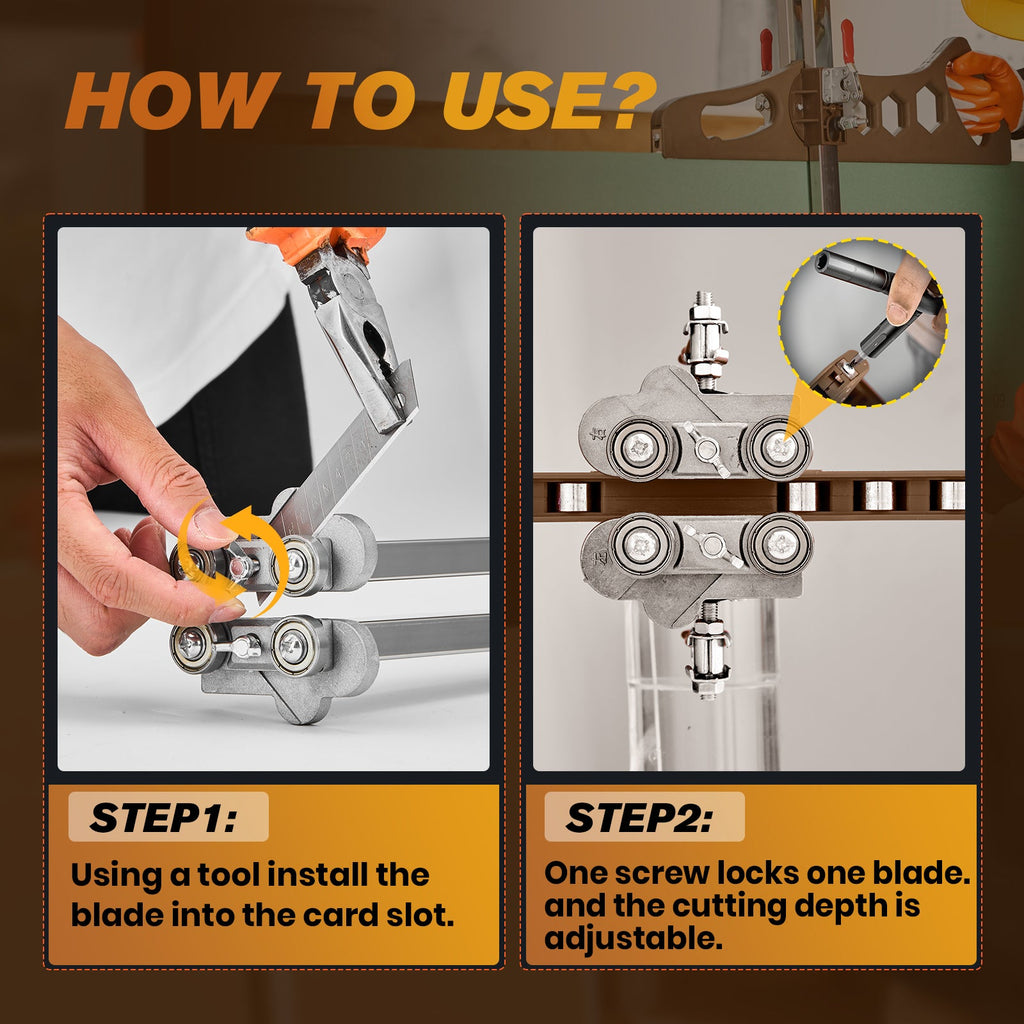 Foldable Drywall Cutting Tool