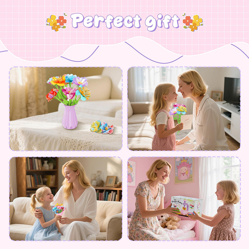 DIY Fabric Flower Craft Kit