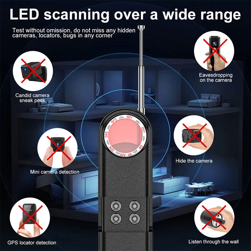 Hidden Camera And Bug Detector