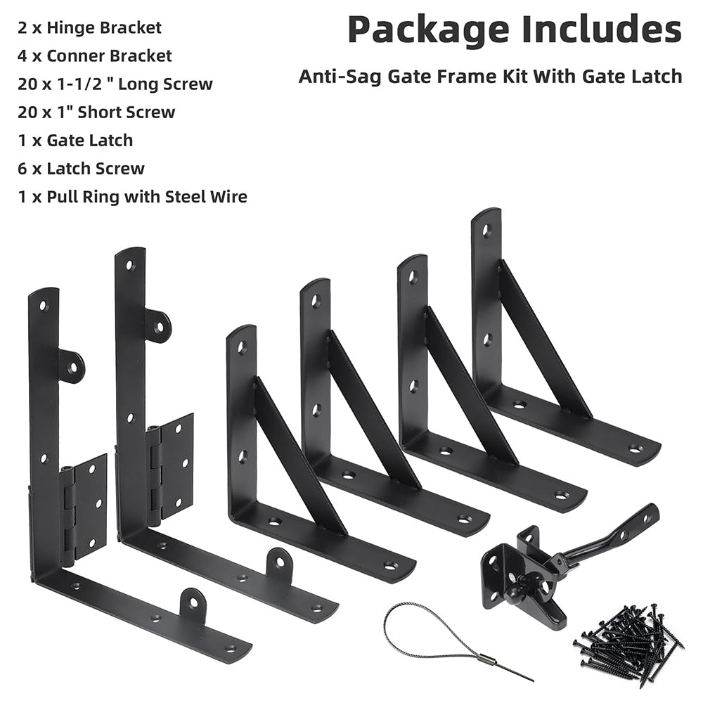 Heavy Duty Gate Brace Kit