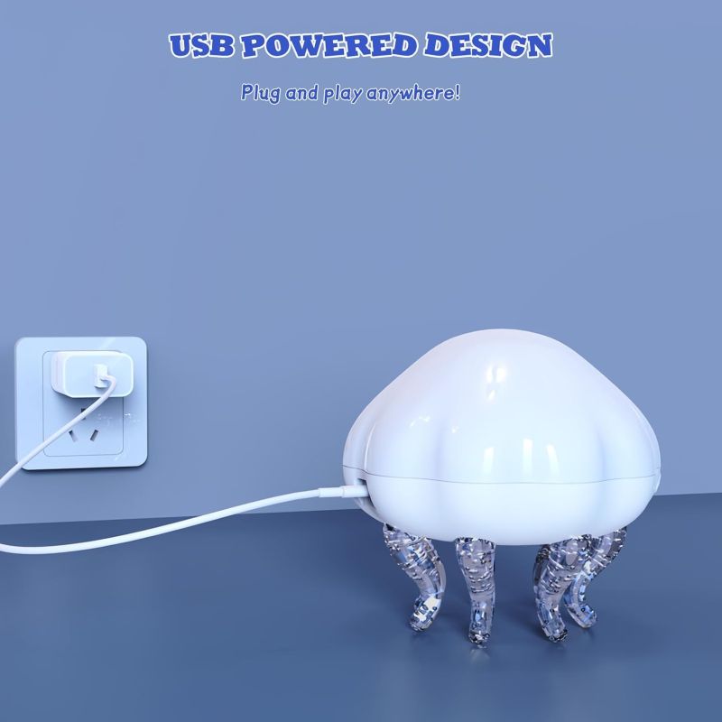 2-in-1 Ocean Wave Jellyfish Lamp