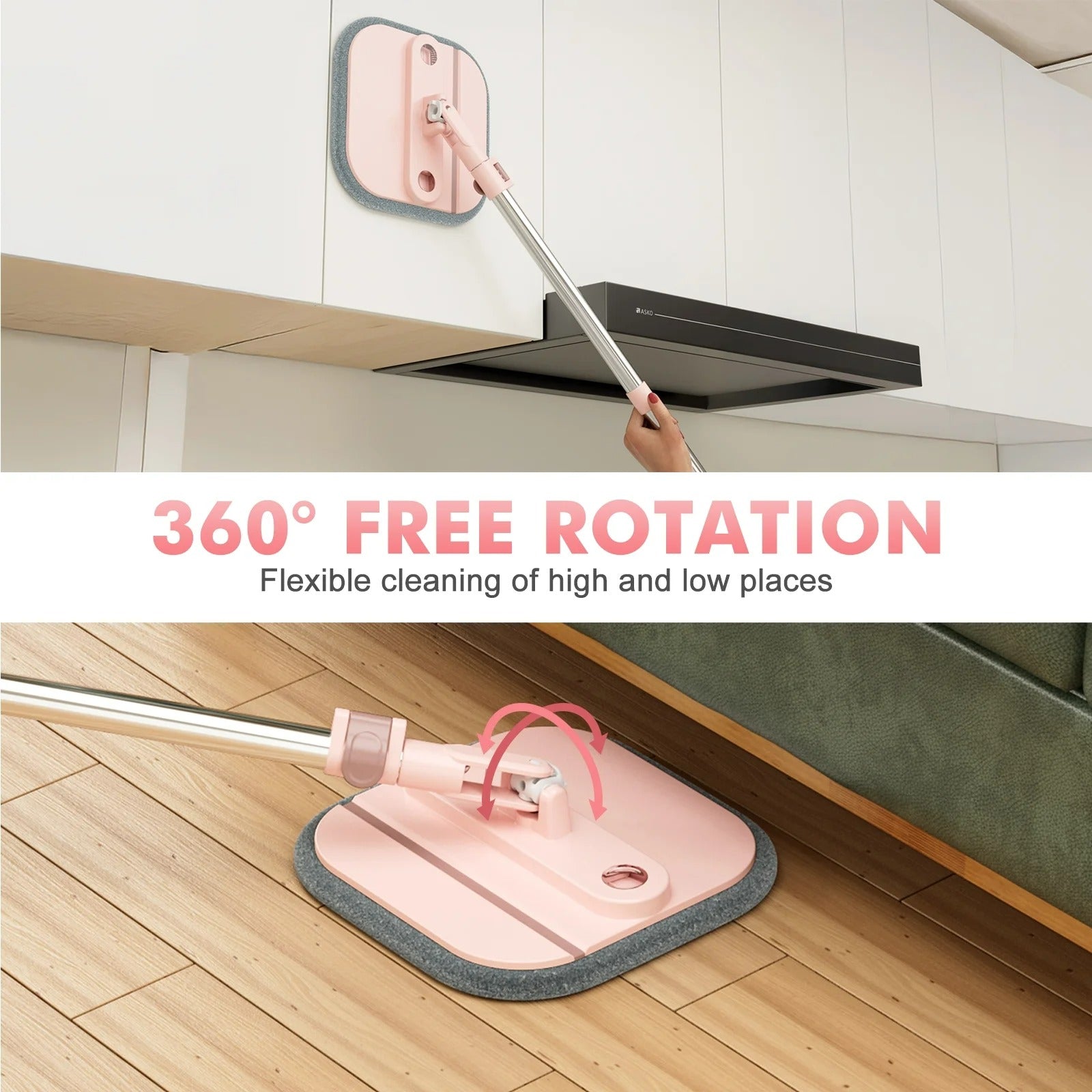 Upgrade Spin Mop Bucket with Detachable Inner Bucket