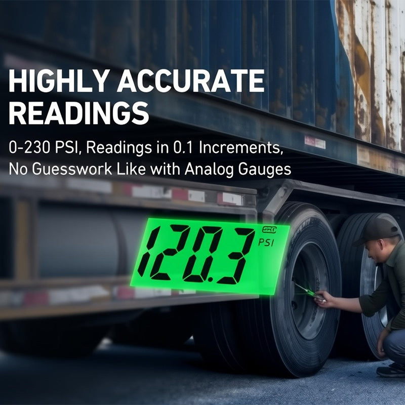 Heavy Duty Digital Tire Gauge