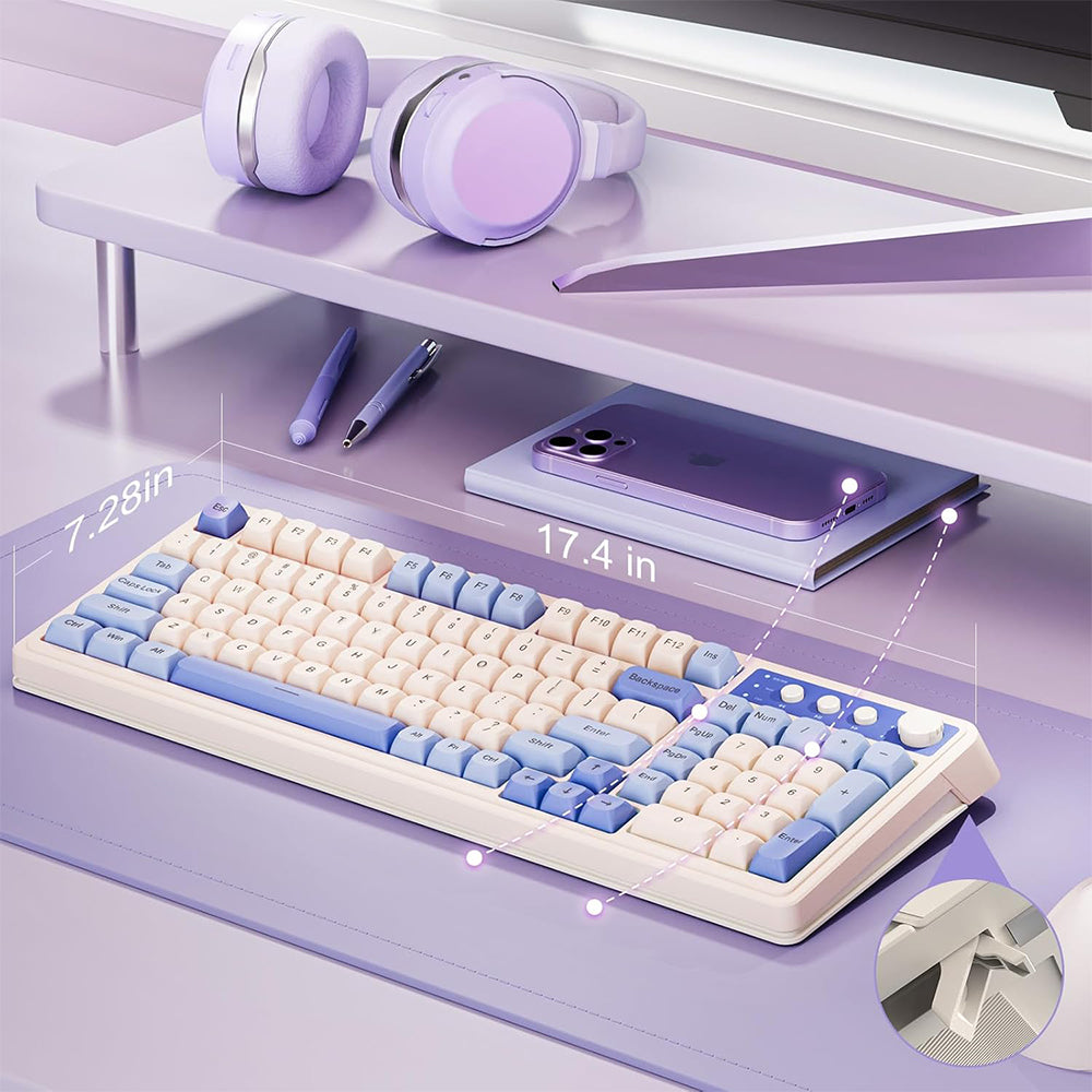 Tri-Mode RGB Gaming Keyboard