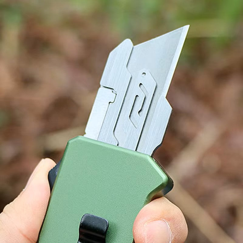 Aluminum Retractable Multi-Purpose Knife