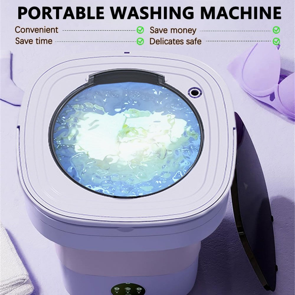 Foldable Portable Mini Washing Machine