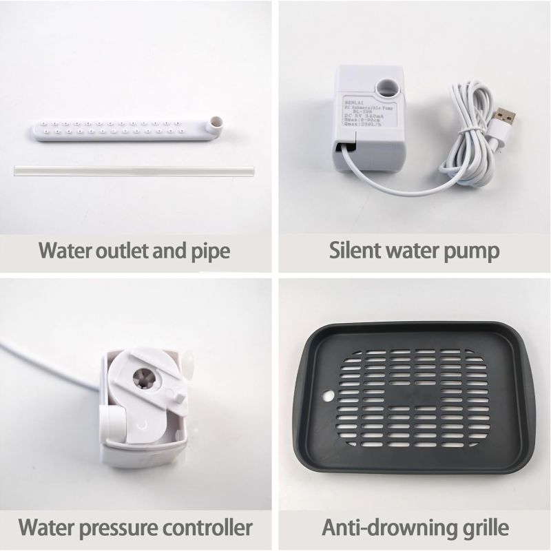 Automatic Bird Bath Fountain Box