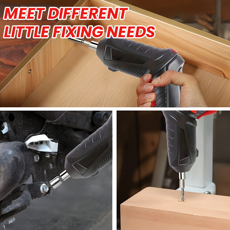 Cordless Electric Screwdriver with Bits