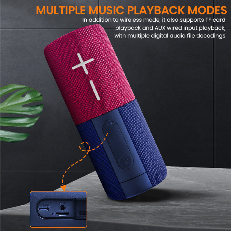 Magnetic Dual Splittable Bluetooth Speaker
